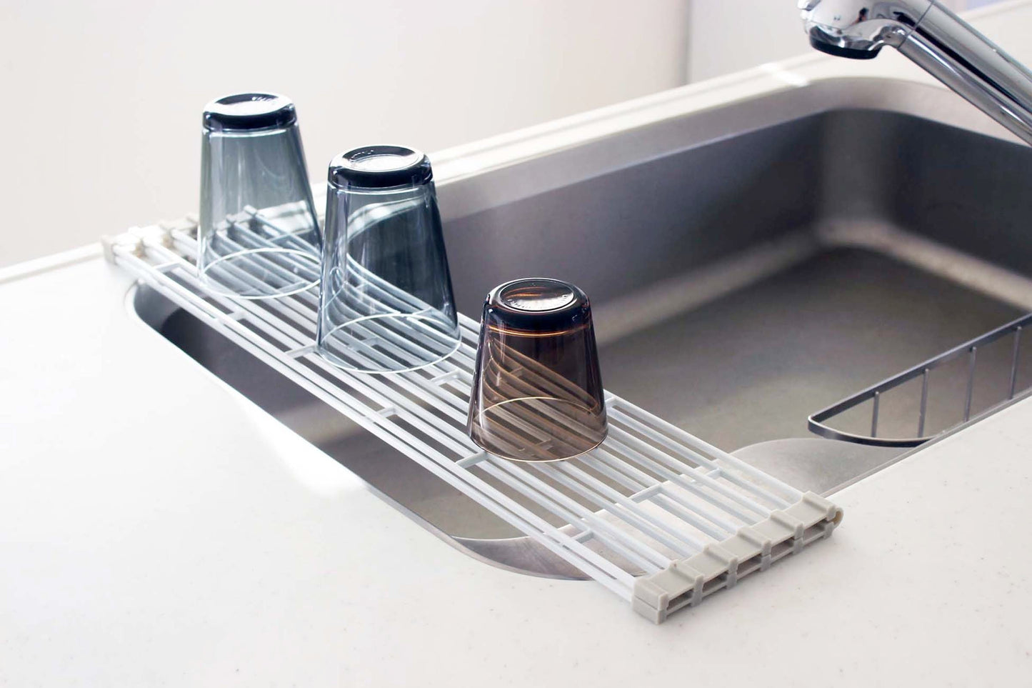 Over-the-Sink Dish Drainer - Steel