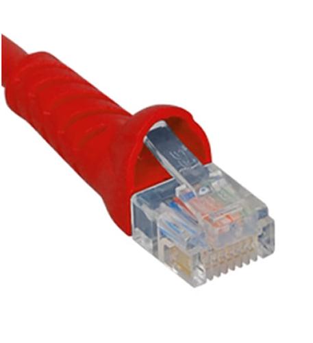 PATCH CORD- CAT 5e- MOLDED BOOT- 25' RD ICC-ICPCSJ25RD