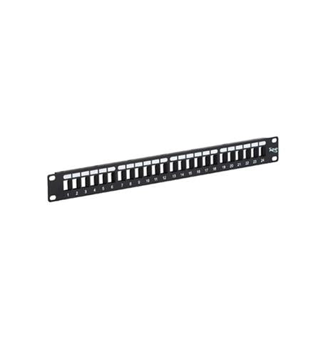 PATCH PANEL- BLANK- HD- 24-PORT- 1 RMS ICC-IC107BP241