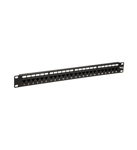 PATCH PANEL-CAT 6- FEED-THRU 24-P-1RMS ICC-ICMPP24CP6
