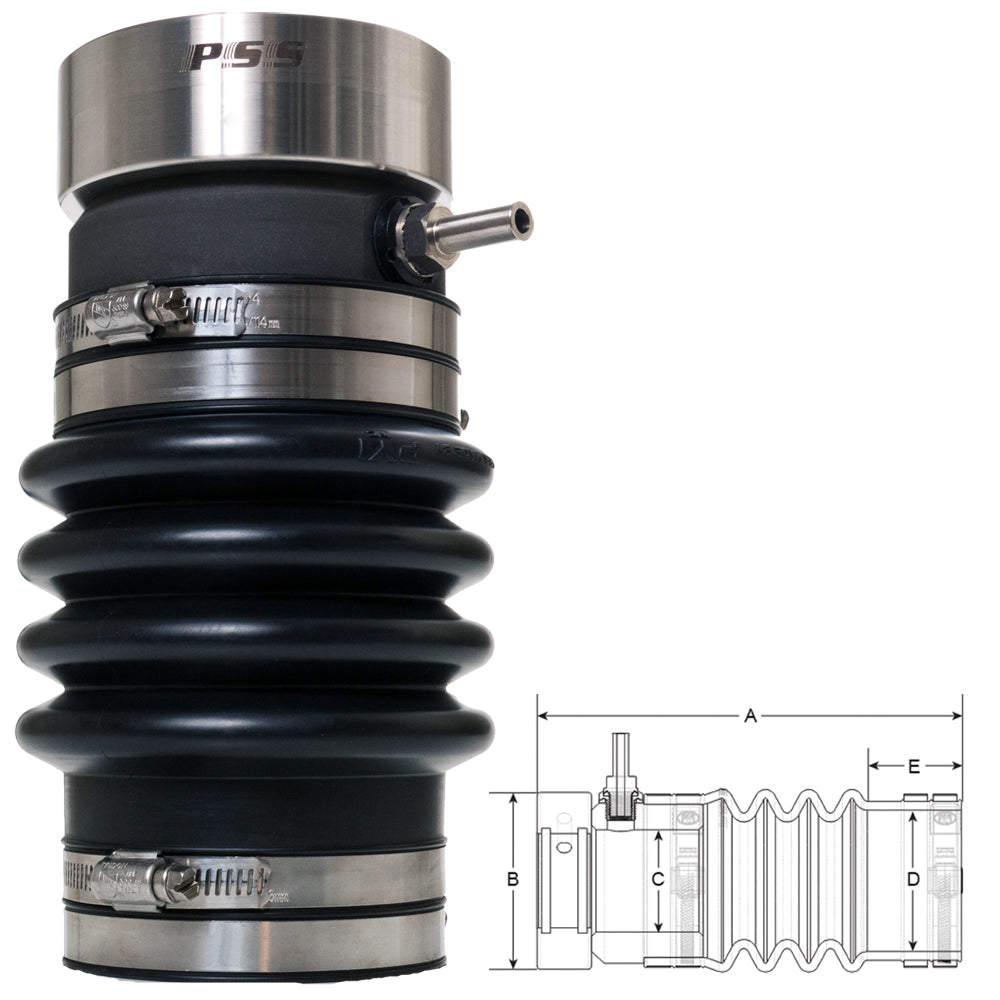 PSS Shaft Seal 1-&#189;" Shaft 2-&#189;" Tube