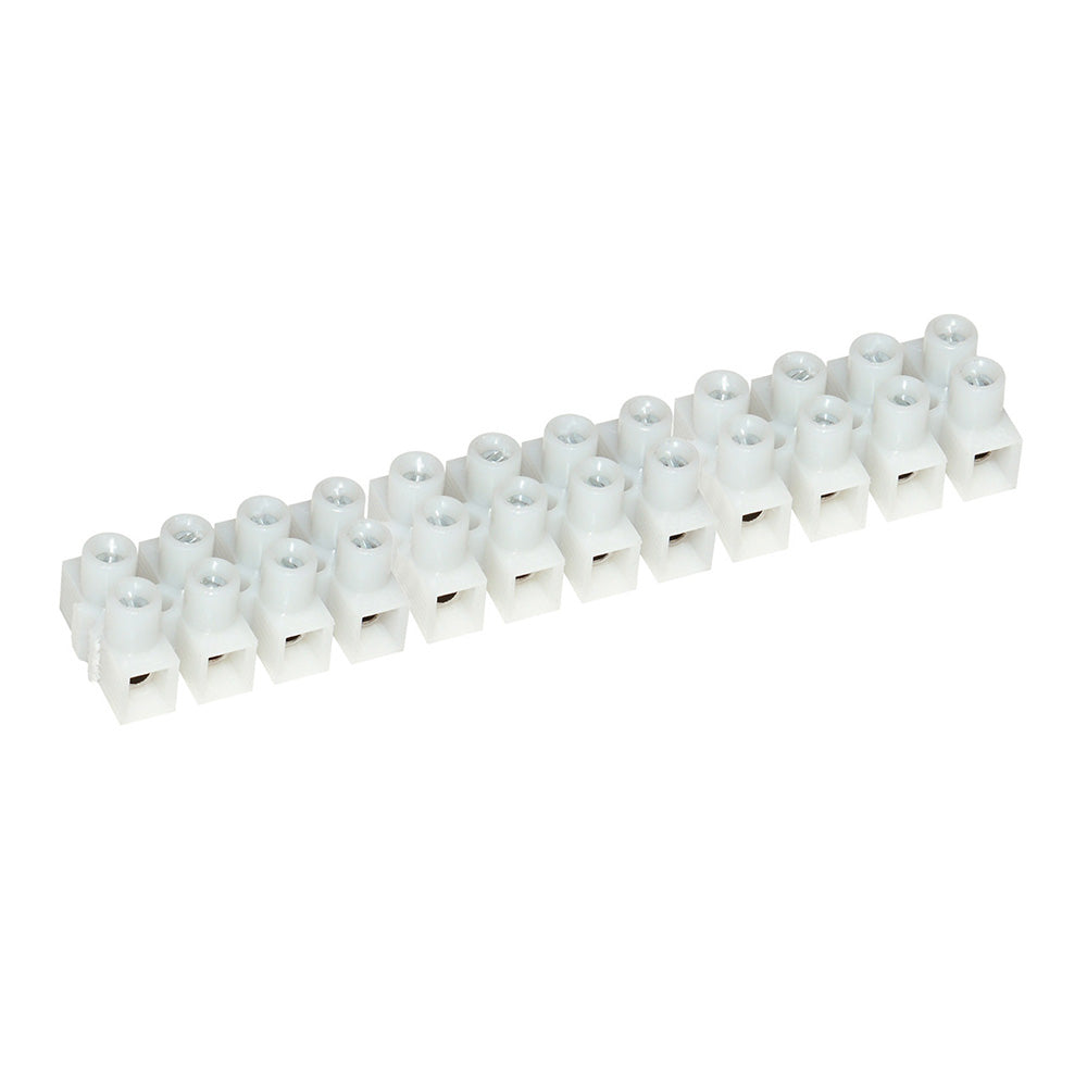 Pacer 20A Euro Style Terminal Block - 12 Gang - 5 Pack