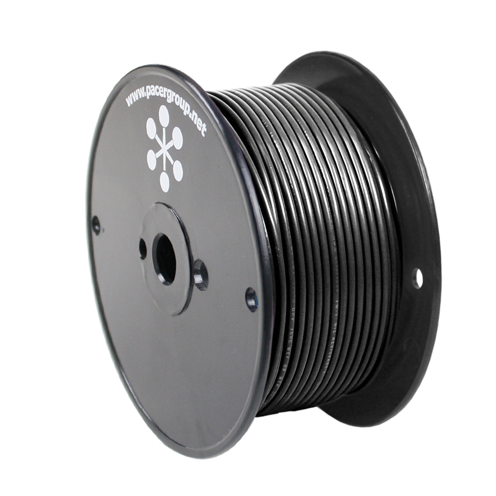 Pacer Black 10 AWG Primary Wire - 250&#39;