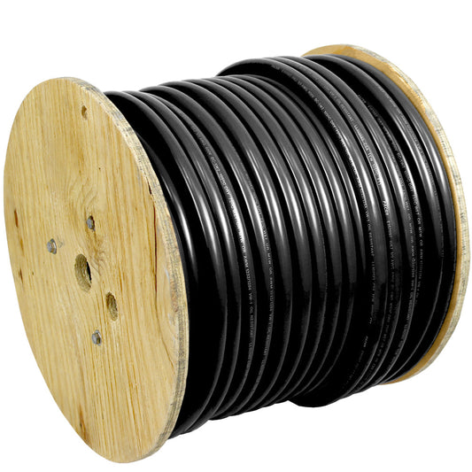 Pacer Black 4 AWG Battery Cable - 250&#39;