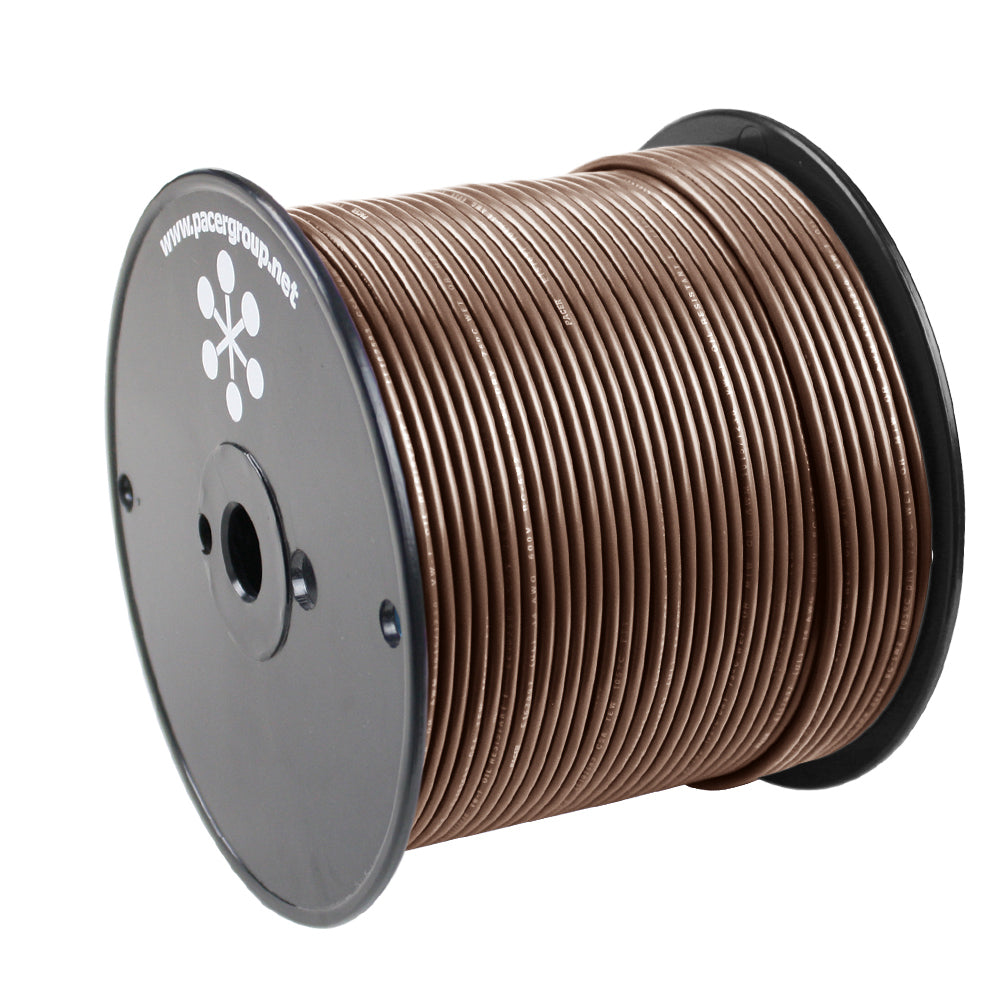 Pacer Brown 16 AWG Primary Wire - 500&#39;