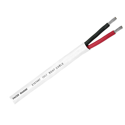 Pacer Duplex 2 Conductor Cable - 100&#39; - 10/2 AWG - Red, Black