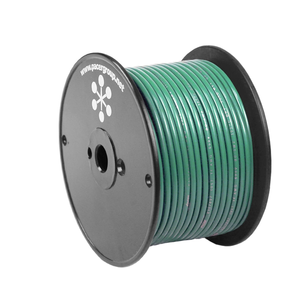 Pacer Green 10 AWG Primary Wire - 100&#39;