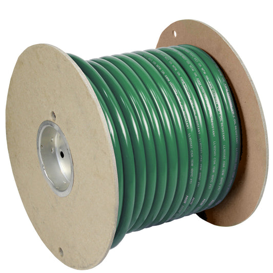 Pacer Green 2 AWG Battery Cable - 100&#39;