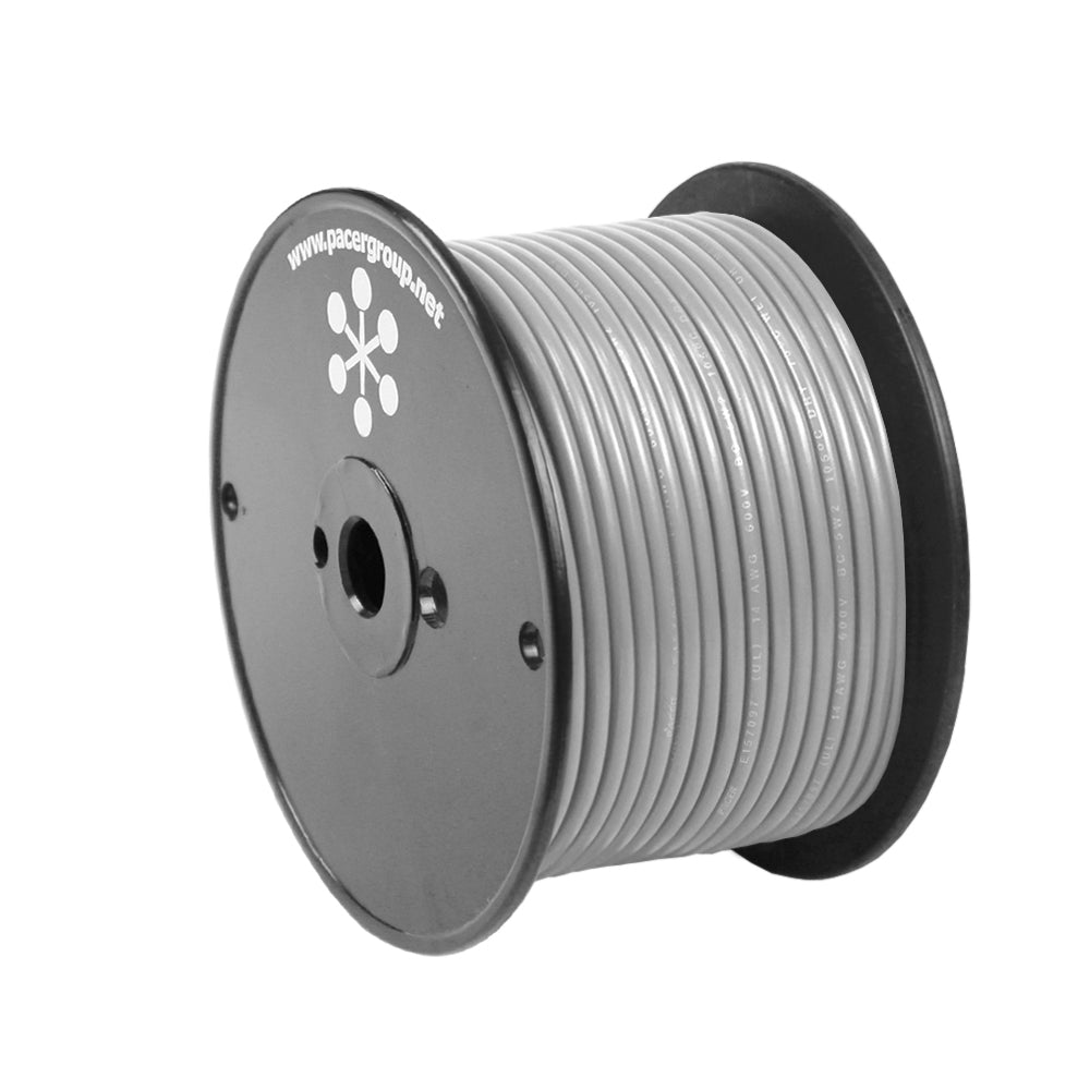 Pacer Grey 10 AWG Primary Wire - 100&#39;