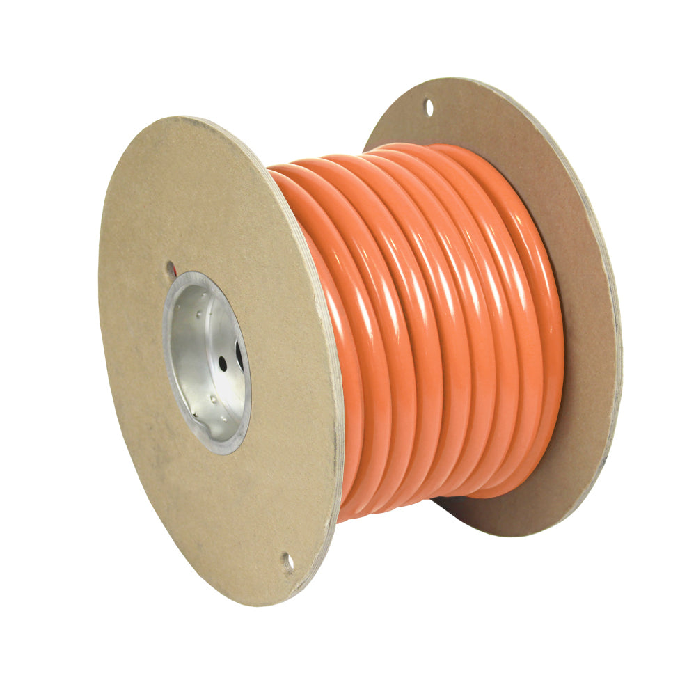 Pacer Orange 6 AWG Battery Cable - 25&#39;