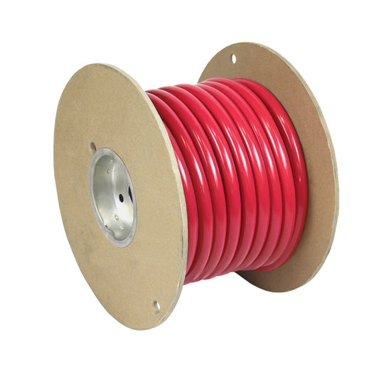 Pacer Red 1 AWG Battery Cable - 25&#39;