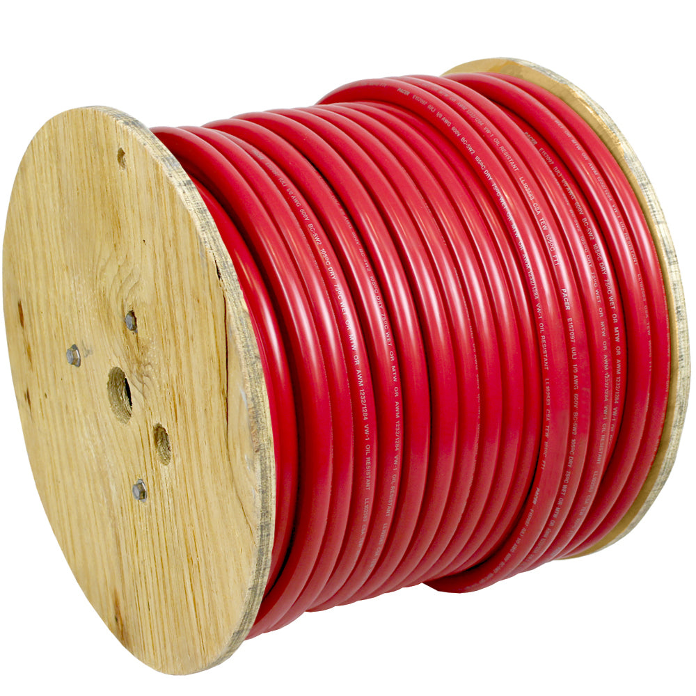 Pacer Red 2 AWG Battery Cable - 250&#39;