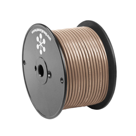 Pacer Tan 14 AWG Primary Wire - 100&#39;