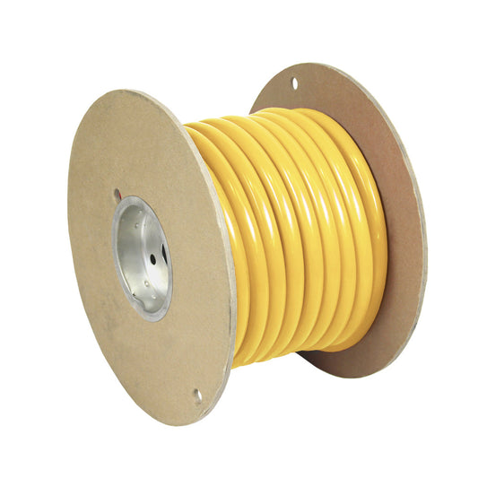 Pacer Yellow 1 AWG Battery Cable - 50&#39;