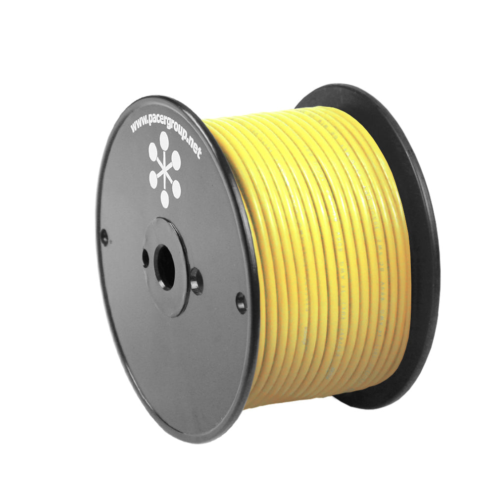 Pacer Yellow 10 AWG Primary Wire - 100&#39;