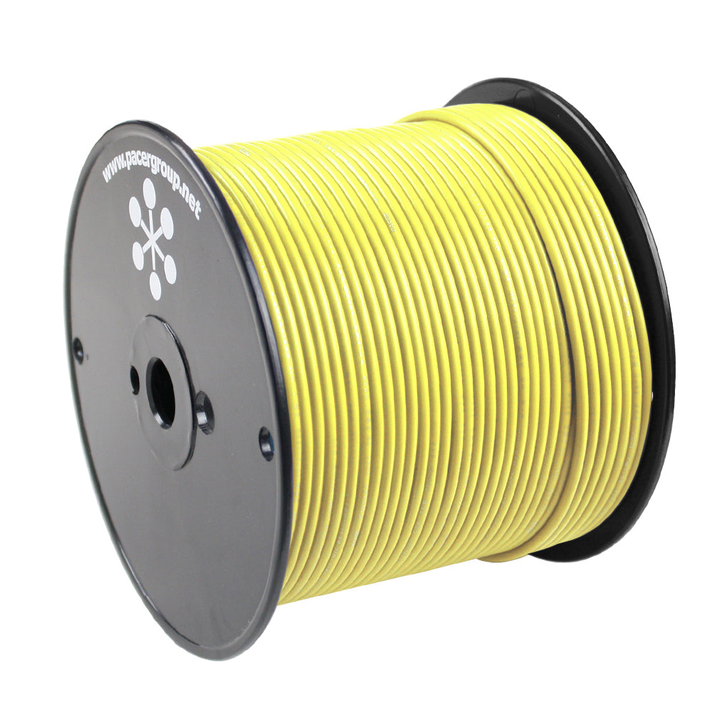 Pacer Yellow 14 AWG Primary Wire - 500&#39;