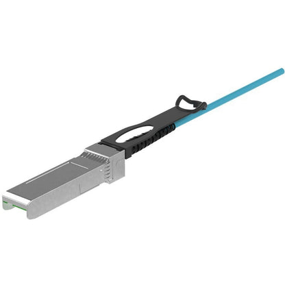 Panduit Active Optical Cable Assembly, Sfp28 To Sfp28, 25G, Om3, Aqua, 10 Meters