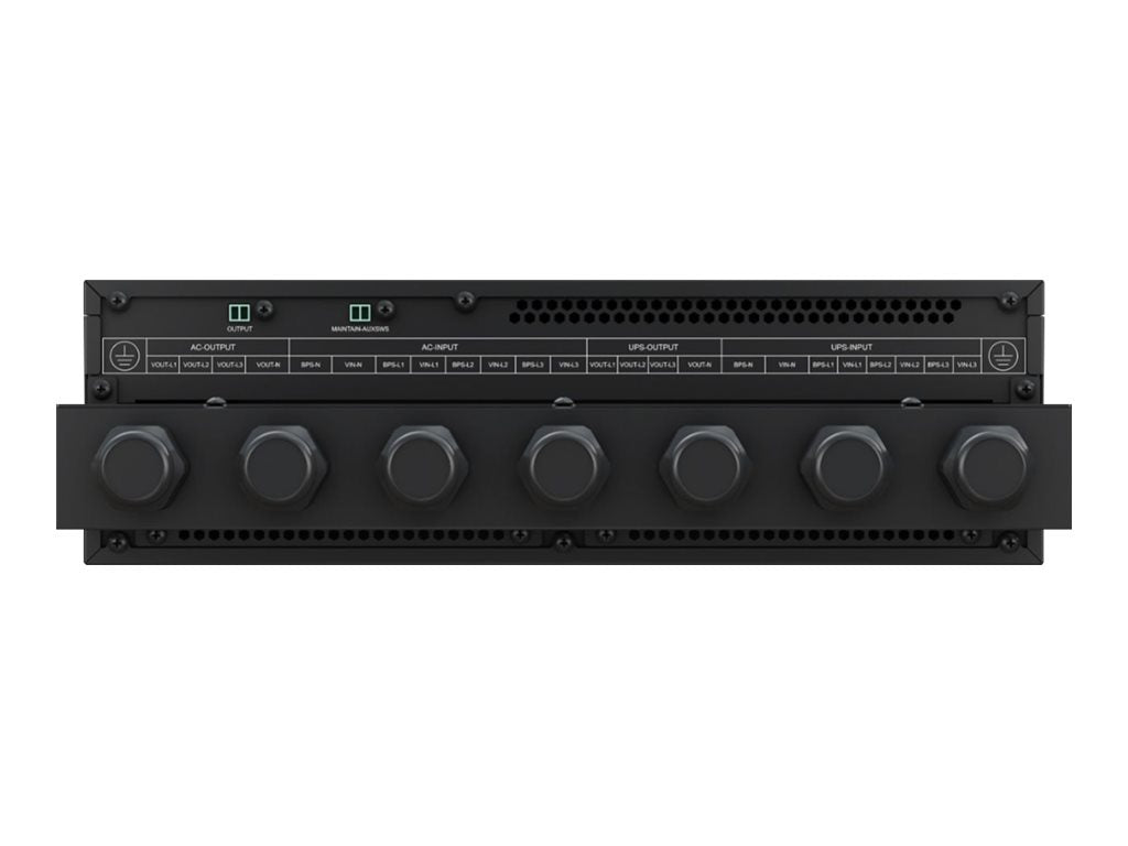 Panduit SmartZone - Bypass switch (rack-mountable / external) - AC 380
