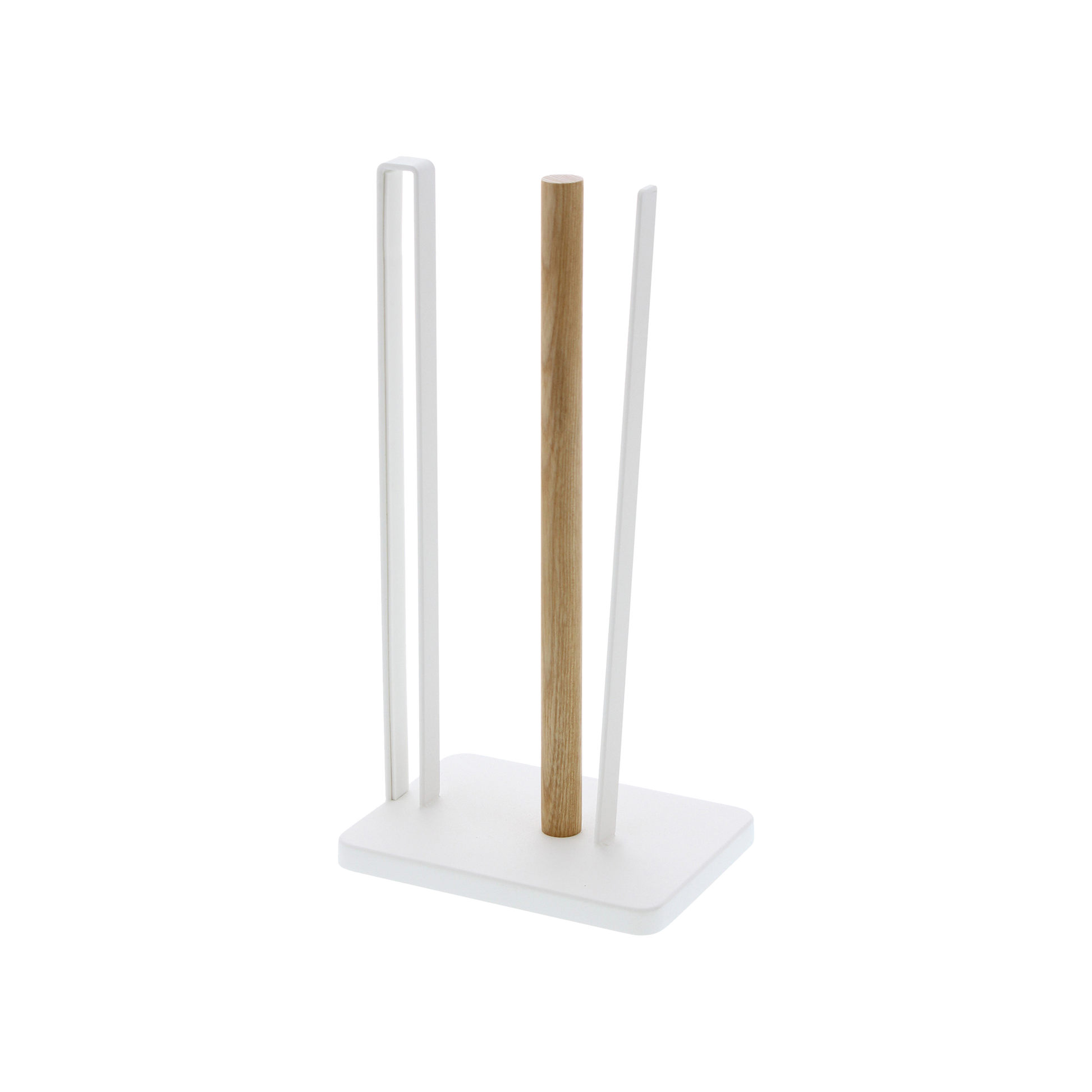 Paper Towel Holder - Steel + Wood