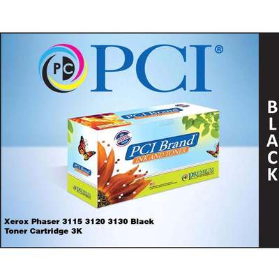 Pci Brand Compatible Xerox 109R00725 Black Toner Cartridge 3000 Page Yield For X