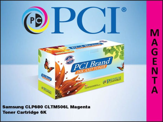 Pci Brand Remanufactured Hp Su309A / Samsung Clt-M506L Magenta Toner Cartridge 3