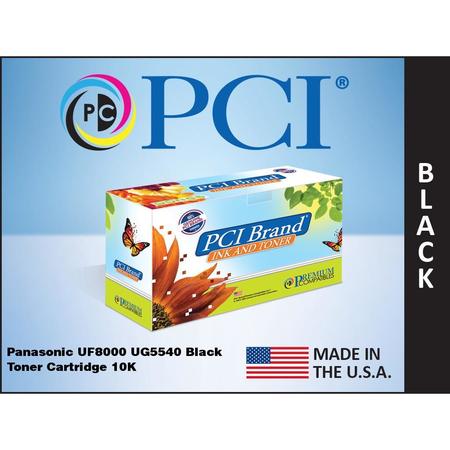 Pci Brand Remanufactured Panasonic Ug5540 Black Toner Cartridge 10K Yield For Pa