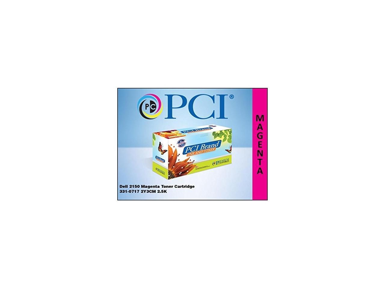 Pci New Compatible Dell 331-0717 2Y3Cm 8Wnv5 Xl High-Yield Magenta Toner Cartrid