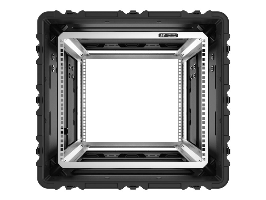 Pelican Super-V Series - Rack case - 9U - stainless steel, aluminum, R