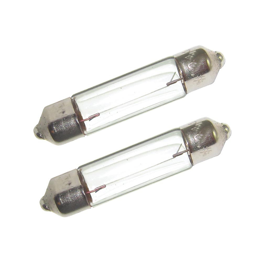 Perko Double Ended Festoon Bulbs - 24V, 10W, .40A - Pair