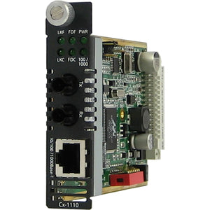 Perle Cm-1110-S2St40 Gigabit Ethernet Media And Rate Converter