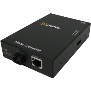 Perle S-1000-S1Sc10D Gigabit Ethernet Stand-Alone Media Converter