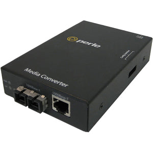 Perle S-1000-S2Sc10 Gigabit Ethernet Stand-Alone Media Converter