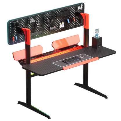 Pillars Series Gaming Pegboard Desk GTP-430