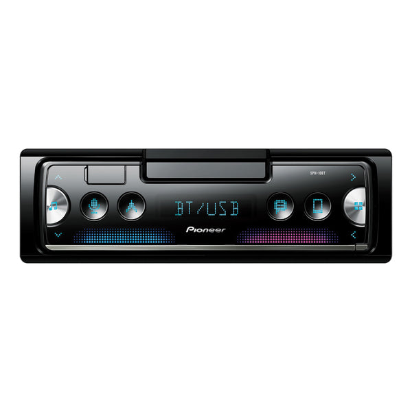 Pioneer SPH-10BT SPH-10BT Smart Sync Car Stereo Audio Digital Head Unit, Single DIN, with Bluetooth and Built-in Smartphone Cradle
