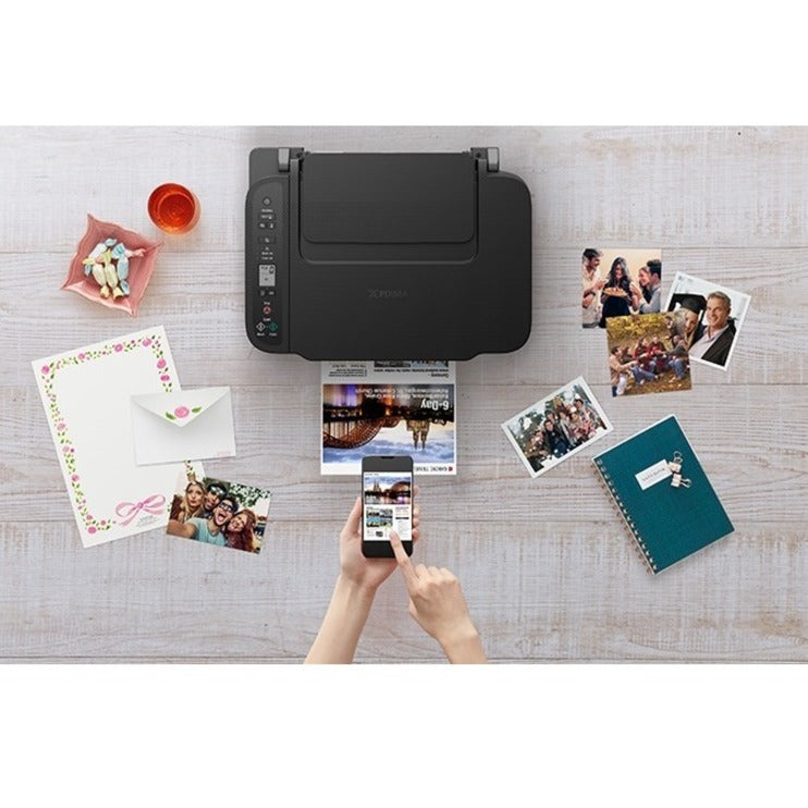 Pixma Ts3520 Black,Wireless All-In-One Printer