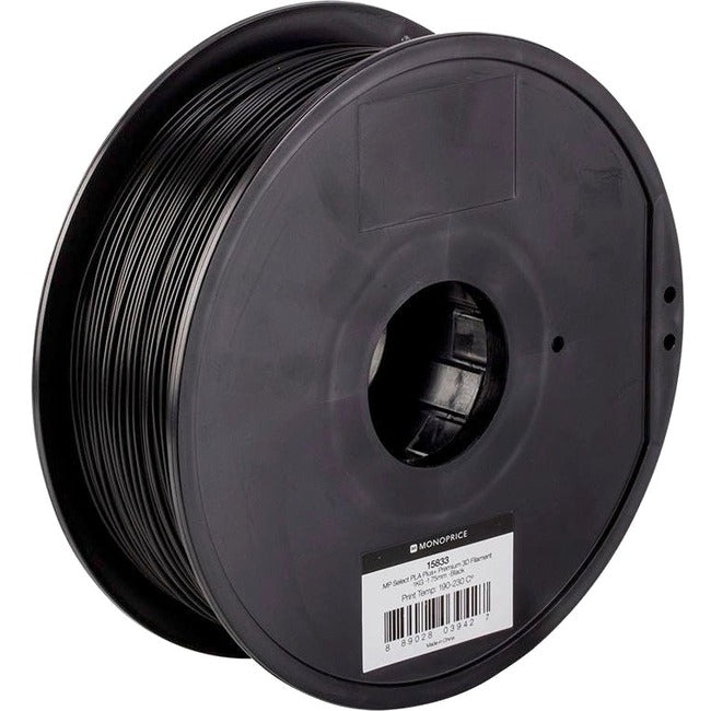 Pla Plus+ 3D Filament_ 1Kg 1.75Mm_ Blk