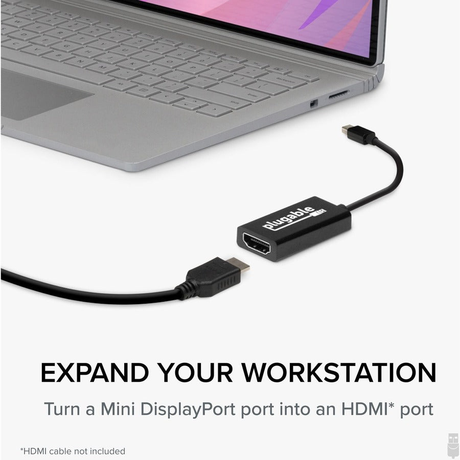 Plugable Active Mini Displayport (Thunderbolt 2) To Hdmi 2.0 Adapter