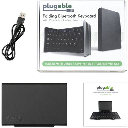 Plugable Bt-Key3 Bluetooth,Folding Keyboard