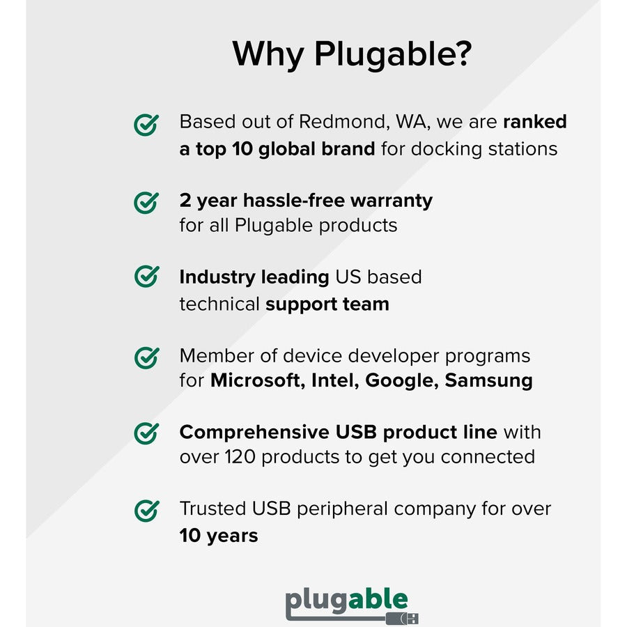 Plugable Plugable Usb-C Quad Hdmi Docking Station