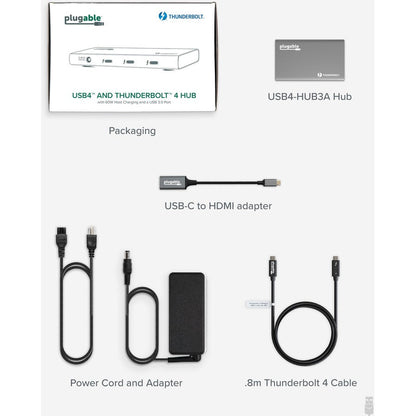 Plugable Small, Fast, And Incredibly Reliable Plugable Usb4 Hub Debuts At Ces