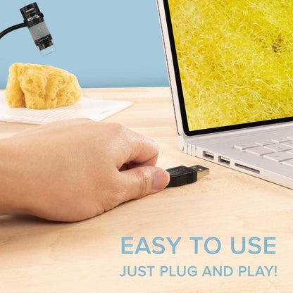Plugable Usb 2.0 Digital Microscope With Flexible Arm Observation Stand
