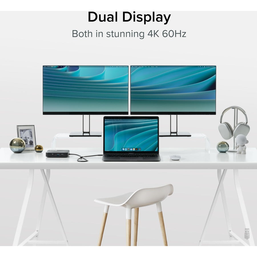 Plugable Usb 3.0 Or Usb C To Hdmi Adapter Extends To 4X Monitors, Compatible With Windows And Mac Usbc-6950Pdz