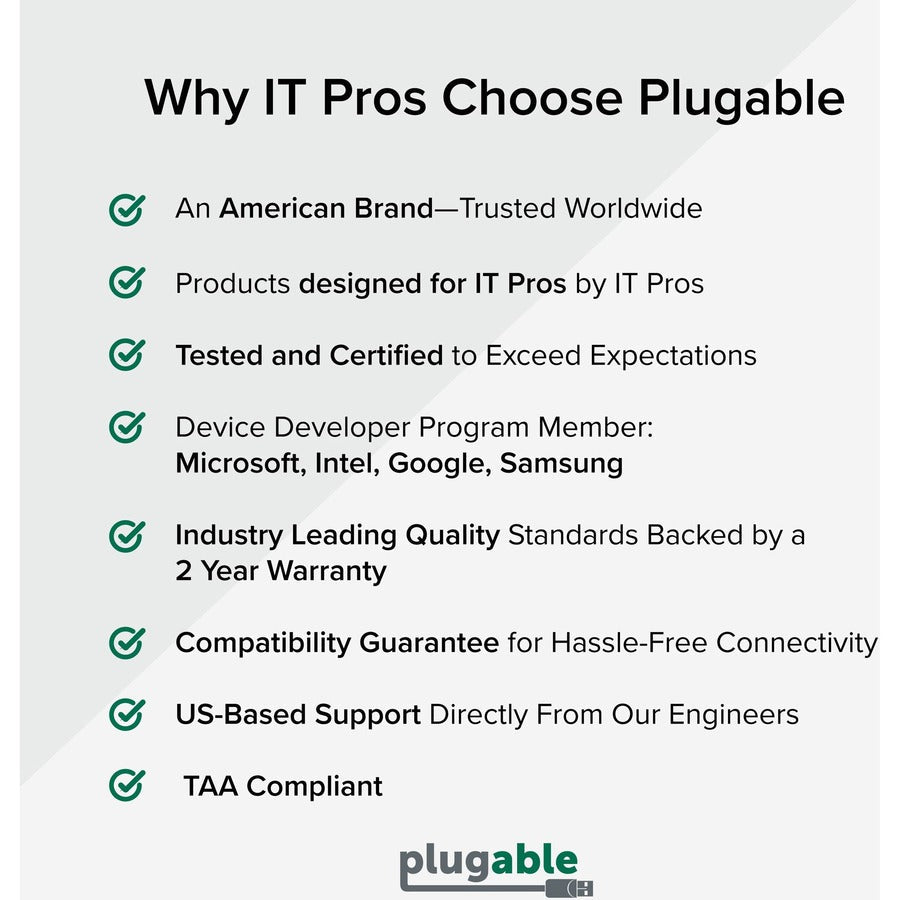 Plugable Usbc-E1000 Usb C,Ethernet Adapter