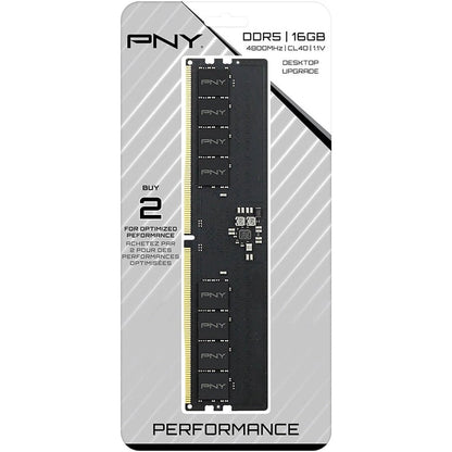 Pny 16Gb Performance Ddr5 4800Mhz (Pc5-38400) Desktop Memory