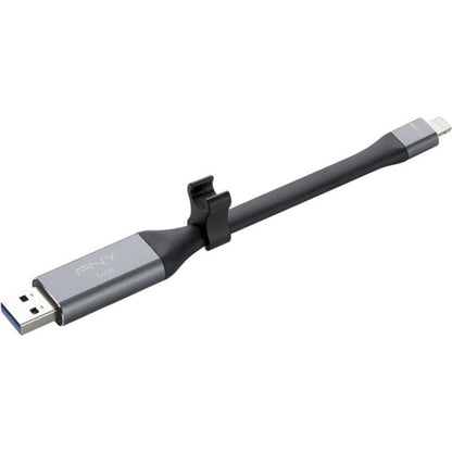 Pny Duo-Link 3.0 Usb Flash Drive 64 Gb Usb Type-A / Lightning 3.2 Gen 1 (3.1 Gen 1) Grey