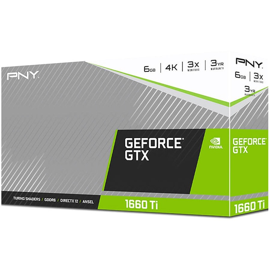 Pny Nvidia Geforce Gtx 1660 Ti Graphic Card - 6 Gb Gddr6