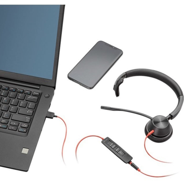 Poly Blackwire 3310 Microsoft Usb-C Headset