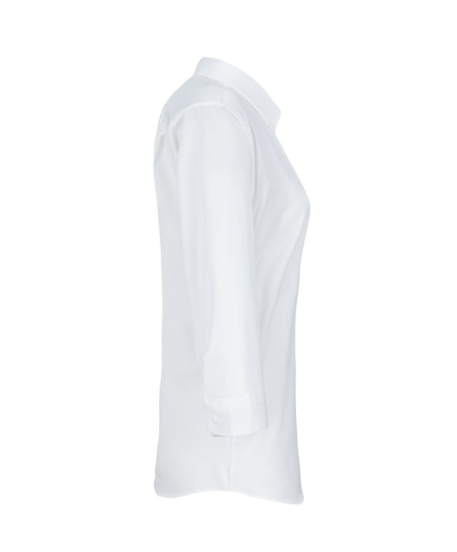 Port Authority® Ladies 3/4-Sleeve SuperPro™ Twill Shirt – Wrinkle-Free, Stylish, and Ready for Anything