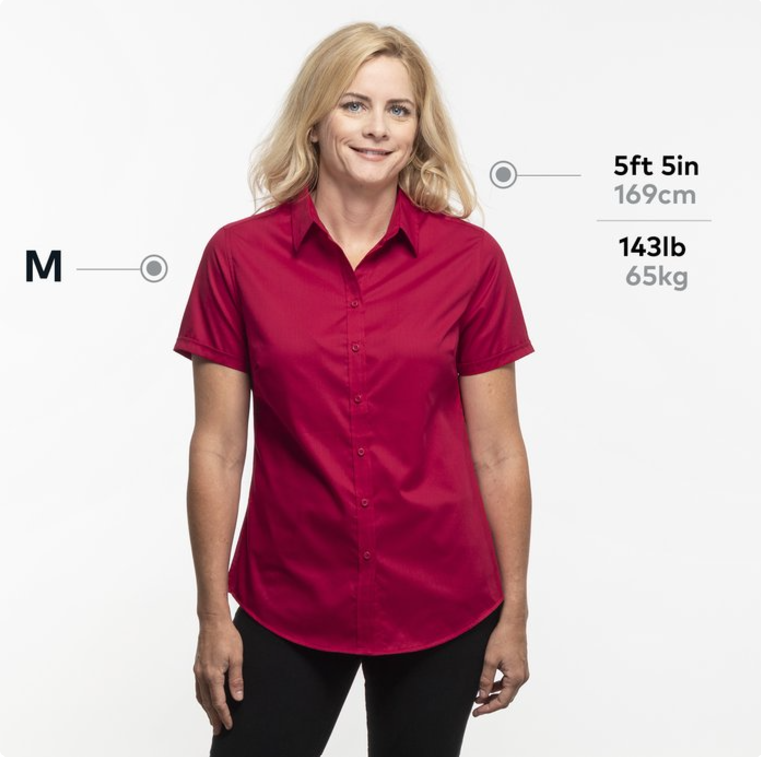 Port Authority® Ladies Short Sleeve SuperPro™ Twill Shirt – Wrinkle-Free, Polished, and Built to Last