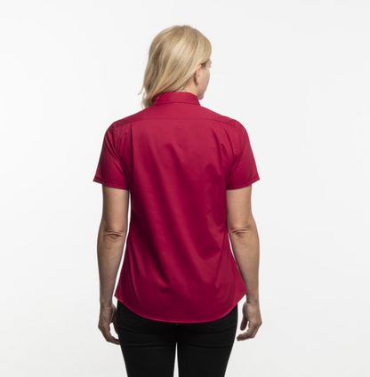 Port Authority® Ladies Short Sleeve SuperPro™ Twill Shirt – Wrinkle-Free, Polished, and Built to Last